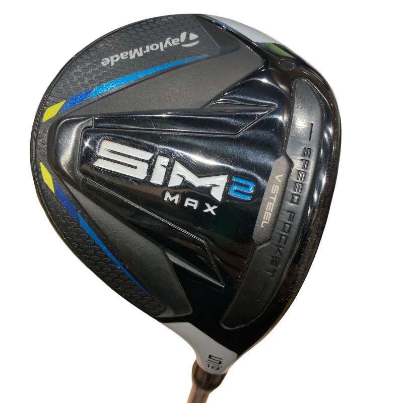 【中古】 テーラーメイド SIM2 MAX 5W フェアウェイウッド FW TENSEI BLUE TM50(SIM2 FW) (フレックスSR) メンズ 男性用 右利き 右用 Cランク ゴルフクラブ｜ゴルフパートナー 中古クラブ店 16,751円