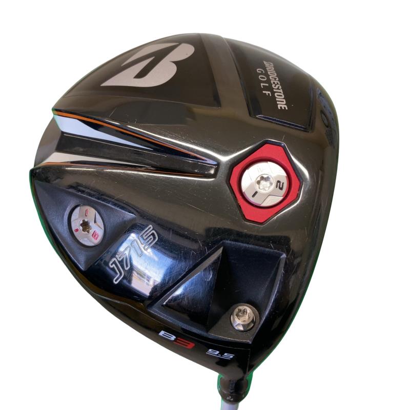 【中古】 ブリヂストン BRIDGESTONE J715 B3  9.5° １番ウッド DR FUBUKI AT60 (フレックスS) メンズ 成人男性用 右利き 右用 C位置づける ゴルフ野球クラブ