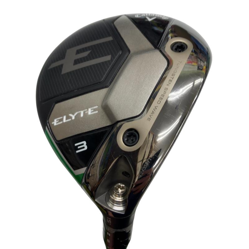 【中古】 キャロウェイ ELYTE 3W フェアウェイウッド FW VENTUS GREEN 50 for CW(ELYTE FW) (フレックスR) メンズ 男性用 右利き 右用 Cランク ゴルフクラブ