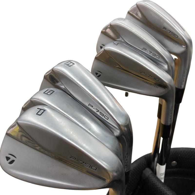 【中古】 仕立て屋お手伝いさん Taylor Made P・790(2021) 6S アイアン仕掛ける IR 完全無欠特注立て坑 (フレックスS) メンズ 成人男性用 右利き 右用 D価値づける ゴルフ野球クラブ