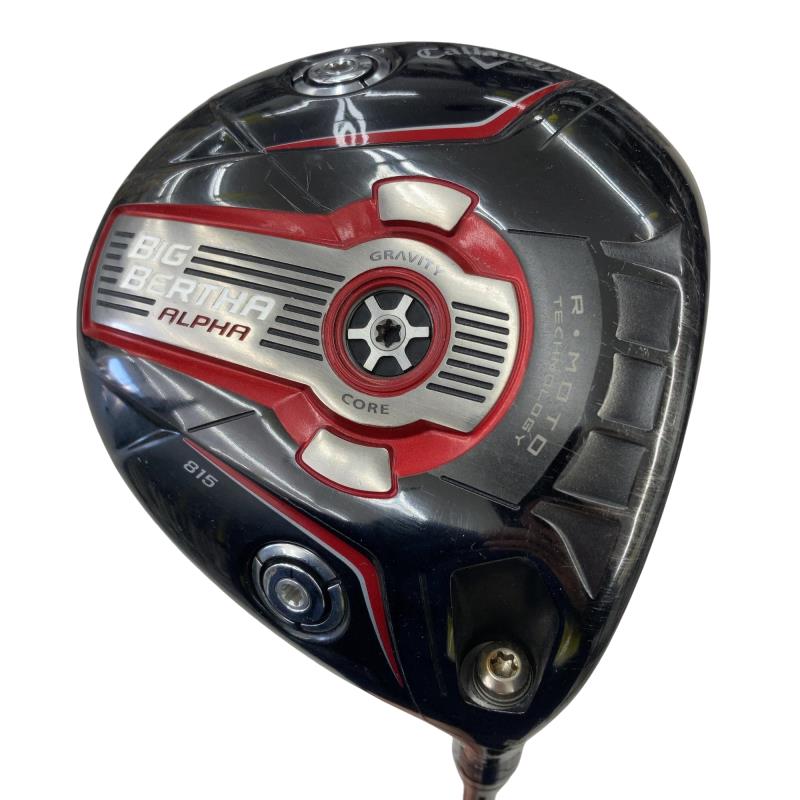 【中古】 キャロウェイ BIG BERTHA ALPHA 815  9° １番ウッド DR リシャフト (フレックス余分の物) メンズ 成人男性用 右利き 右用 C価値づける ゴルフ野球クラブ
