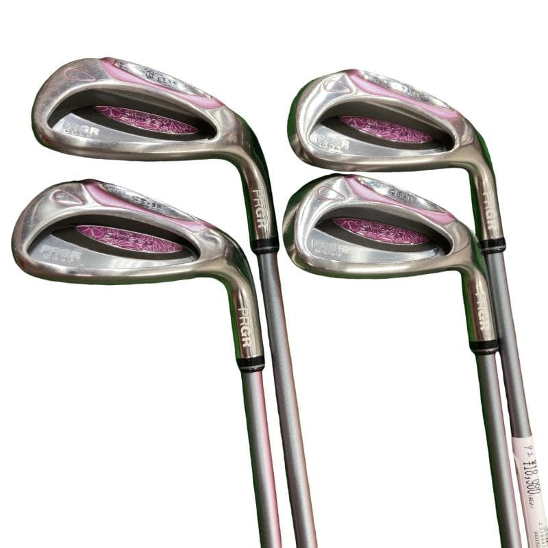 【中古】 プロギア Sweep CT-11 4S (グロッシーピンク) レディース アイアンセット IR sweep (フレックスL) レディース 女性用 右利き 右用 Cランク ゴルフクラブ 15,419円