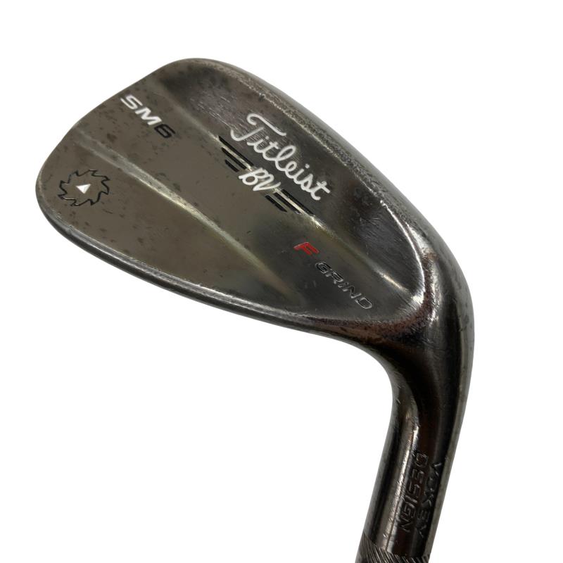 【中古】 タイトリスト VOKEY SPIN MILLED SM6 スティールグレー 50°/12°F ウェッジ WG 純正特注シャフト (フレックスX) メンズ 男性用 右利き 右用 Cランク ゴルフクラブ