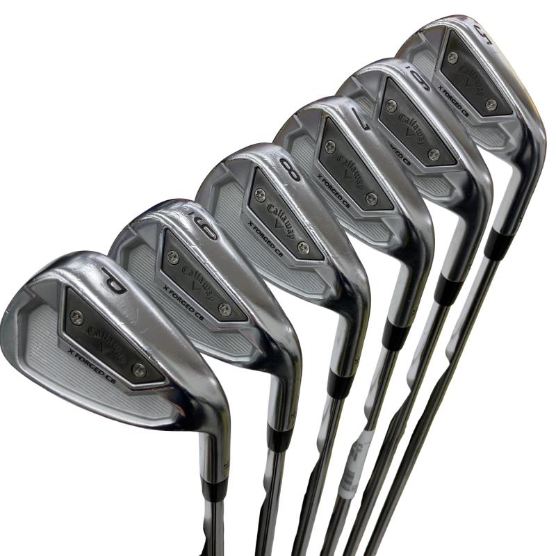 【中古】 キャロウェイ X FORGED CB(2021) 6S アイアンセット IR NS PRO MODUS3 TOUR120 (フレックスS) メンズ 男性用 右利き 右用 Cランク ゴルフクラブ