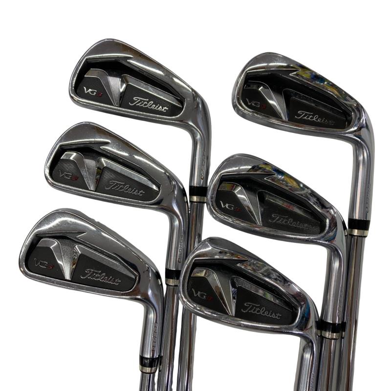 【中古】 タイトリスト Titleist VG3 6S アイアン書き割り IR Dynamic Gold (フレックスS) メンズ 成人男性用 右利き 右用 C位置づける ゴルフ野球クラブ