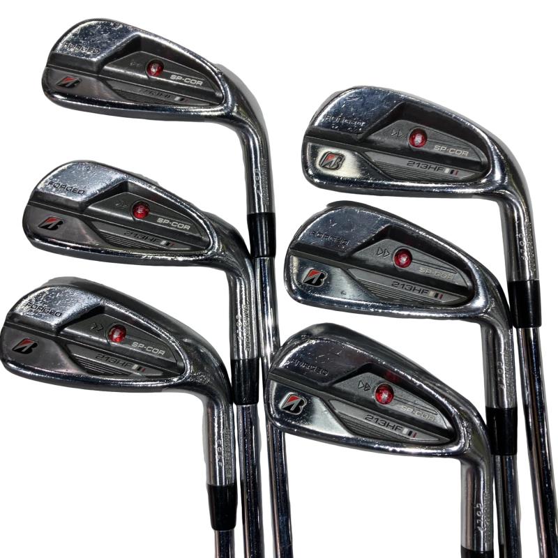 【中古】 ブリヂストン BRIDGESTONE 213HF 5S アイアンセット IR NS PRO 850GH neo (フレックスS) メンズ 男性用 右利き 右用 Dランク ゴルフクラブ