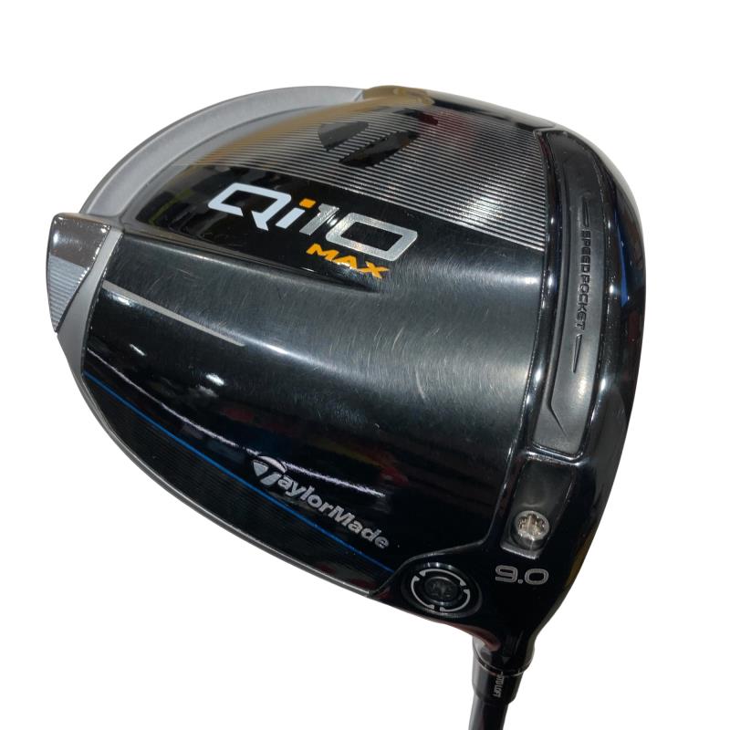 【中古】 テーラーメイド Qi10 MAX  9° ドライバー DR Diamana BLUE TM50(Qi10 DR) (フレックスS) メンズ 男性用 右利き 右用 Cランク ゴルフクラブ
