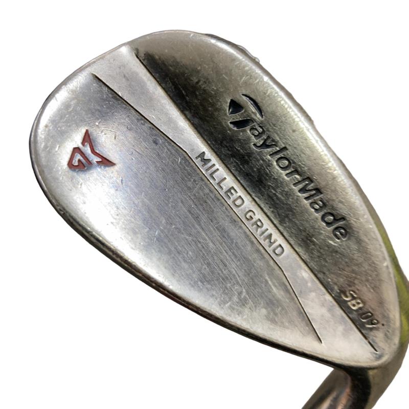 【中古】 仕立て屋お手伝いさん Taylor Made MILLED GRIND 52°/09° ウェッジ WG Dynamic Gold (フレックスS) メンズ 成人男性用 右利き 右用 C序列付ける ゴルフ野球クラブ