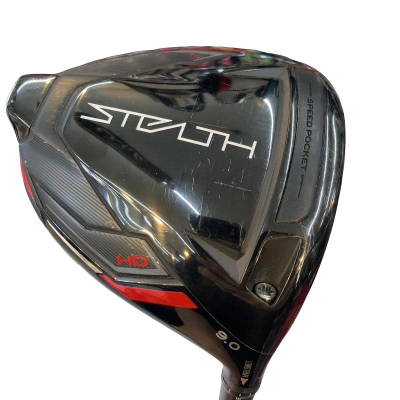 【中古】 テーラーメイド STEALTH HD 9° ドライバー DR TENSEI RED TM50(STEALTH DR) (フレックスS) メンズ 男性用 右利き 右用 Cランク ゴルフクラブ