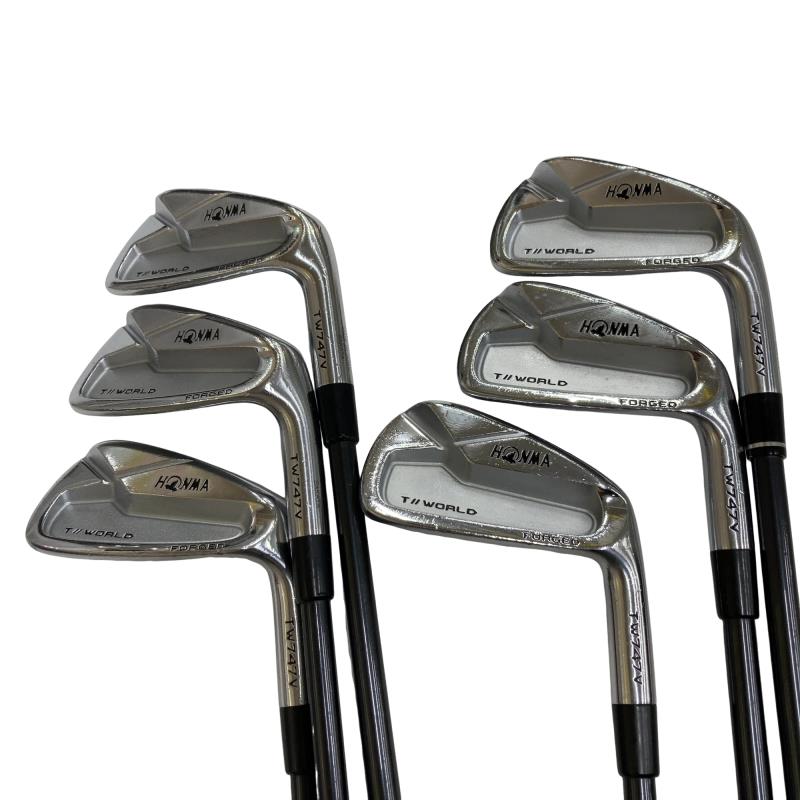 【中古】 本間ゴルフ TOUR WORLD TW747V 6S アイアンセット IR VIZARD IB-WF100 (フレックスS) メンズ 男性用 右利き 右用 Cランク ゴルフクラブ