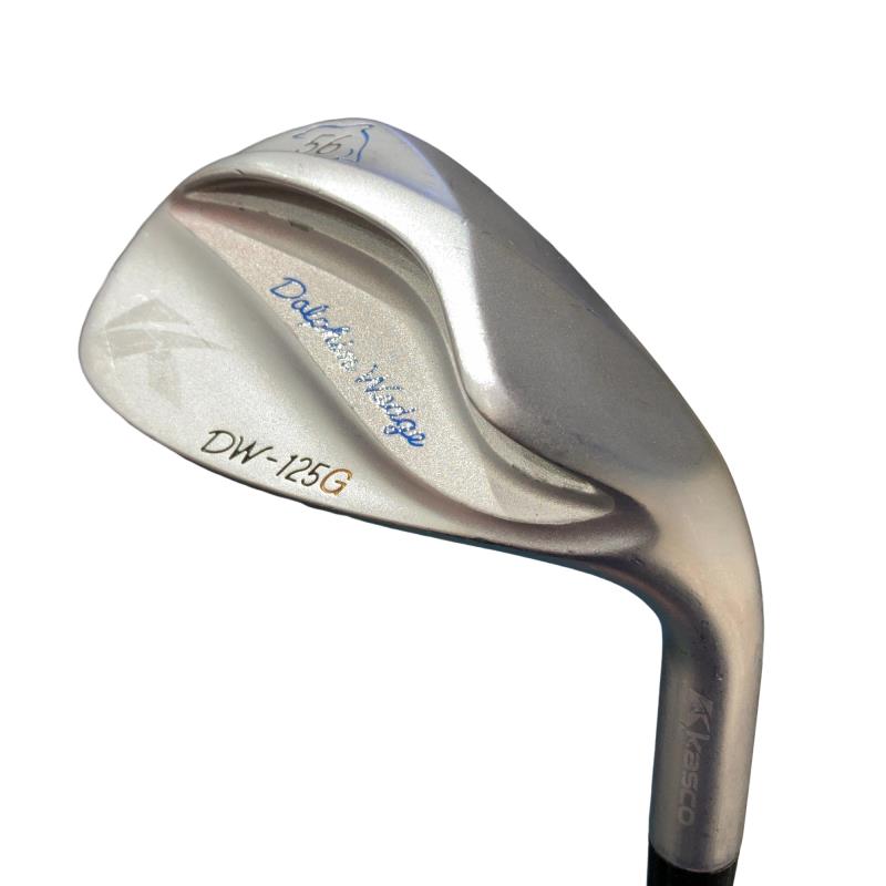 【中古】 キャスコ Dolphin Wedge DW-125G シルバー 56° ウェッジ WG Dolphin DP-231 (フレックスその他) メンズ 男性用 右利き 右用 Cランク ゴルフクラブ