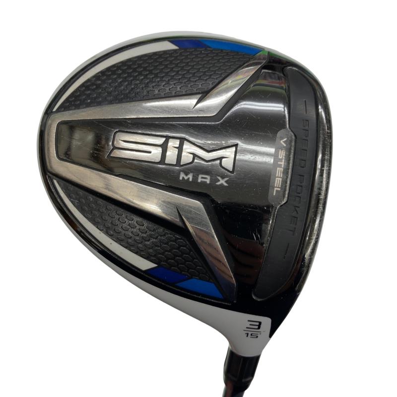 【中古】 テーラーメイド SIM MAX 3W フェアウェイウッド FW Speeder 661 EVOLUTION VI (フレックスS) メンズ 男性用 右利き 右用 Cランク ゴルフクラブ 15,276円
