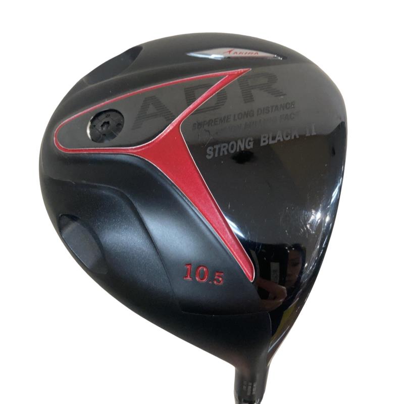 【中古】 アキラプロダクツ AKIRA ADR STRONG BLACK II 10.5&deg; ドライバー DR 純正特注シャフト (フレックスその他) メンズ 男性用 右利き 右用 Cランク ゴルフクラブ｜ゴルフパートナー 中古クラブ店