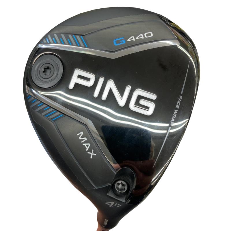 【中古】 ピン G440 MAX 4W フェアウェイウッド FW PING TOUR 2.0 CHROME 75(FW) (フレックスR) メンズ 成人男性用 右利き 右用 B位置づける ゴルフ野球クラブ