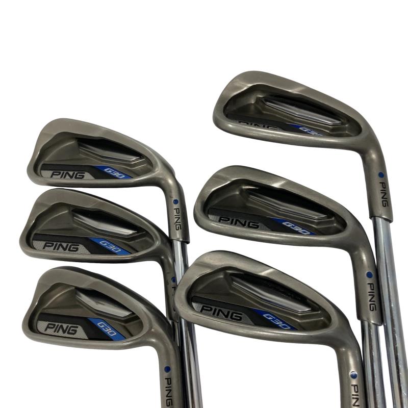 【中古】 ピン G30  6S アイアン書き割り IR CFS DISTANCE スチール写真 (フレックスS) メンズ 成人男性用 右利き 右用 C位置づける ゴルフ野球クラブ