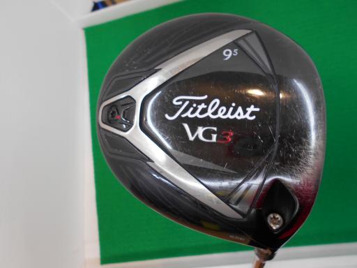 【中古】 タイトリスト Titleist VG3(2018)  9.5° １番ウッド DR リシャフト (フレックス余分の物) メンズ 成人男性用 右利き 右用 C序列付ける ゴルフ野球クラブ