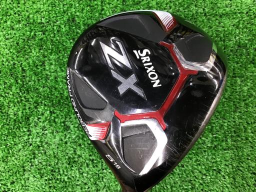 【中古】 ダンロップ SRIXON ZX F 5W フェアウェイウッド FW 純正特注シャフト (フレックスS) メンズ 男性用 右利き 右用 Cランク ゴルフクラブ