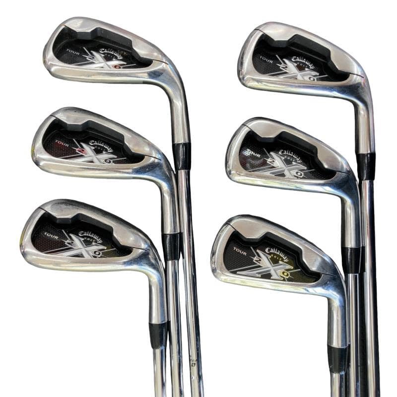 【中古】 キャロウェイ X・20 TOUR 6S アイアンセット IR Memphis 10 DB (フレックスUNI) メンズ 男性用 右利き 右用 Cランク ゴルフクラブ