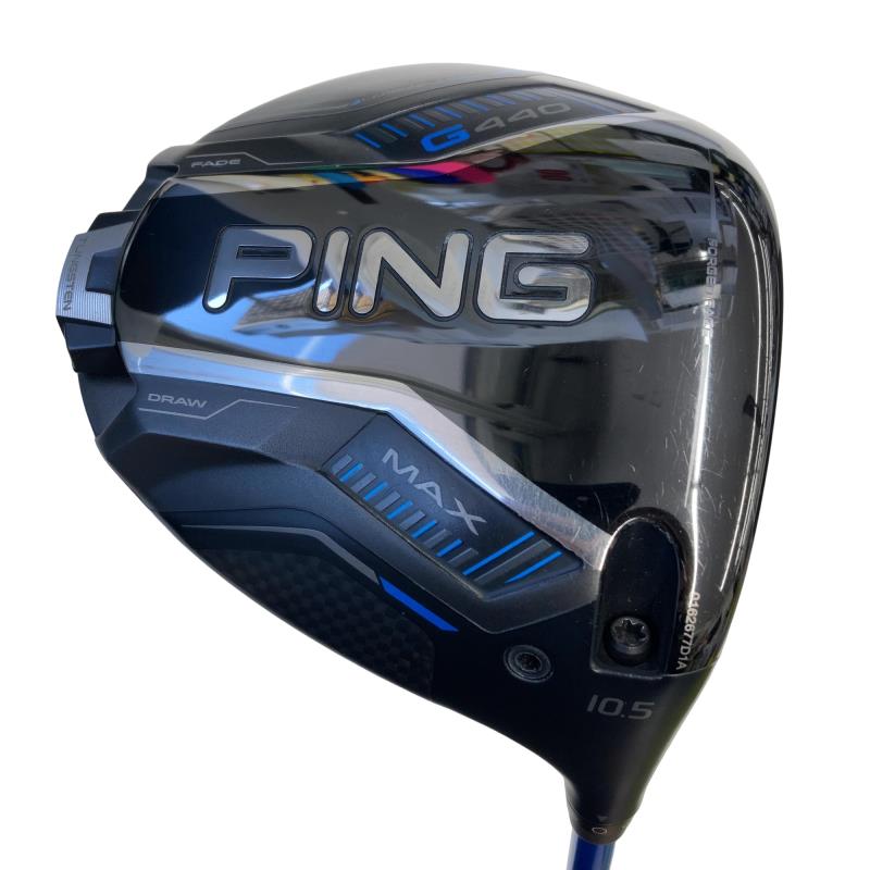 【中古】 ピン G440 MAX 10.5° １番ウッド DR ALTA J CB BLUE(DR) (フレックスSR) メンズ 成人男性用 右利き 右用 C序列付ける ゴルフ野球クラブ