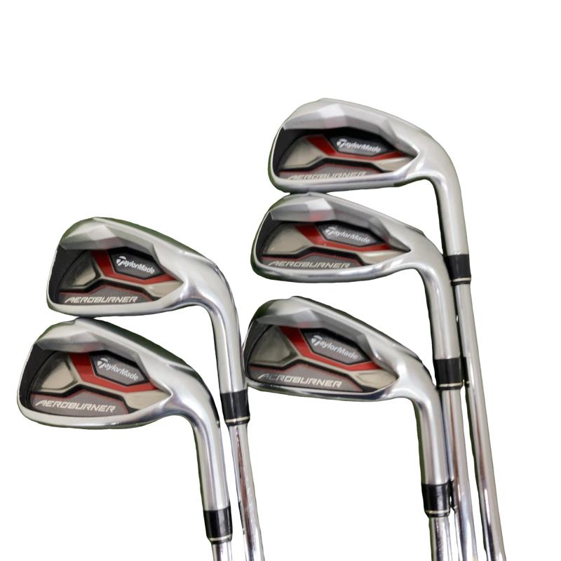 【中古】 テーラーメイド AERO BURNER 6S アイアンセット IR KBS C-TAPER 90 (フレックスS) メンズ 男性用 右利き 右用 Dランク ゴルフクラブ