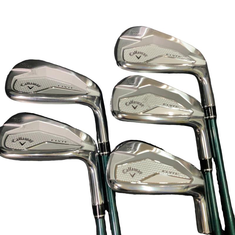 【中古】 キャロウェイ ELYTE MAX FAST 5S アイアン仕掛ける IR LIN-Q GREEN 40 for CW(ELYTE IR) (フレックスR) メンズ 成人男性用 右利き 右用 C価値づける ゴルフ野球クラブ