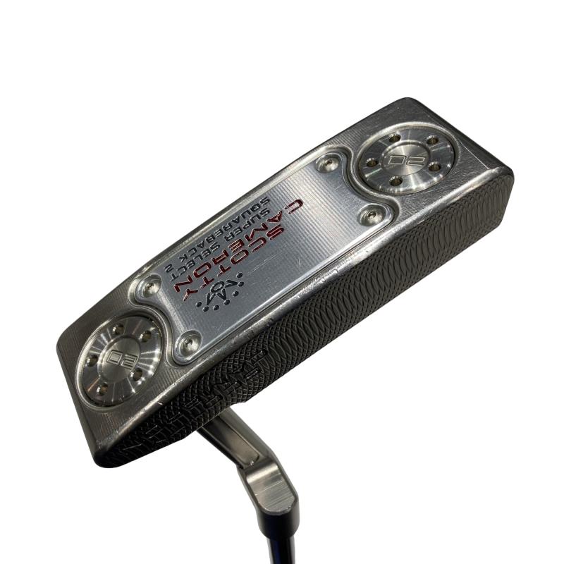【中古】 タイトリスト SCOTTY CAMERON SUPER SELECT SQUAREBACK 2 33インチ パター PT スチール (フレックスその他) メンズ 男性用 右利き 右用 Cランク ゴルフクラブ