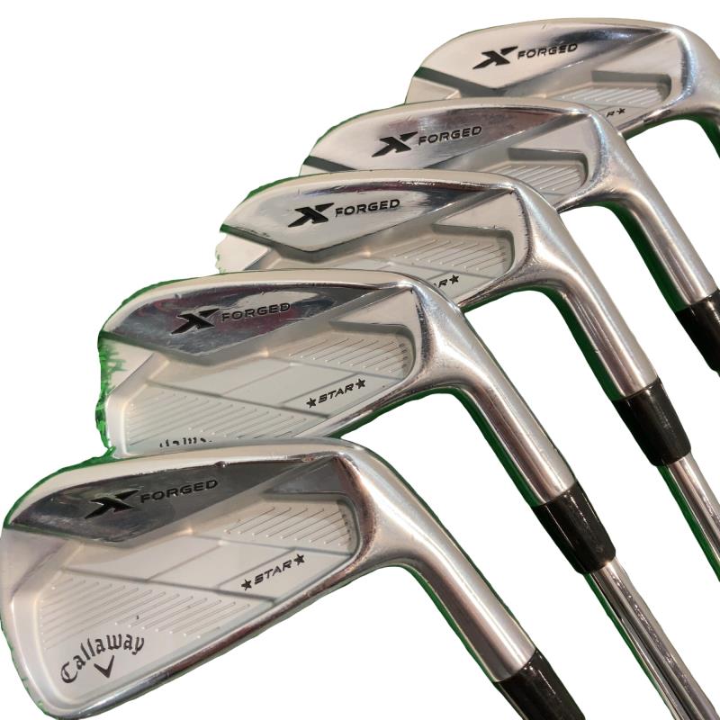 【中古】 キャロウェイ X FORGED STAR 6S アイアン仕掛ける IR 完全無欠特注立て坑 (フレックスS) メンズ 成人男性用 右利き 右用 D序列付ける ゴルフ野球クラブ