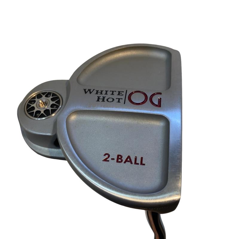 【中古】 オデッセイ WHITE HOT OG 2-BALL 34インチ パター PT STROKE LAB (フレックスその他) メンズ 男性用 右利き 右用 Bランク ゴルフクラブ