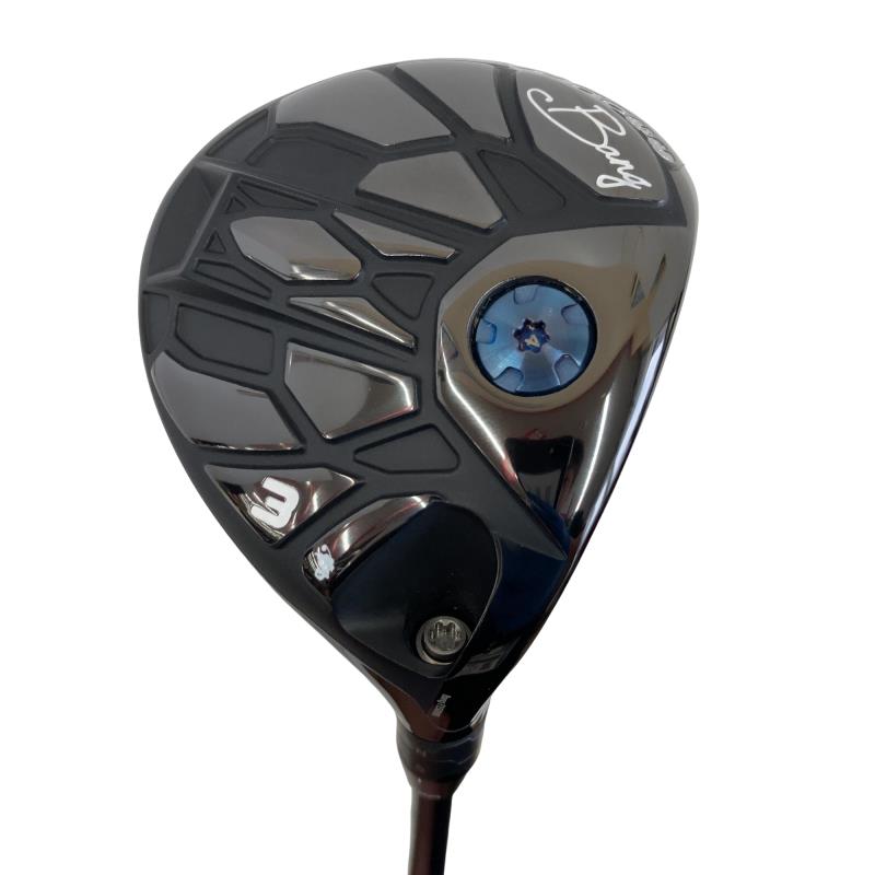 【中古】 Waoww RV-555(ブラック) 3W フェアウェイウッド FW 純正特注シャフト (フレックスX) メンズ 男性用 右利き 右用 Cランク ゴルフクラブ