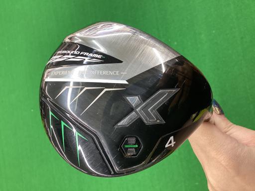 【中古】 ダンロップ XXIO(2022) eks 4W フェアウェイウッド FW Miyazaki AX-2(FW) (フレックスS) メンズ 男性用 右利き 右用 Cランク ゴルフクラブ
