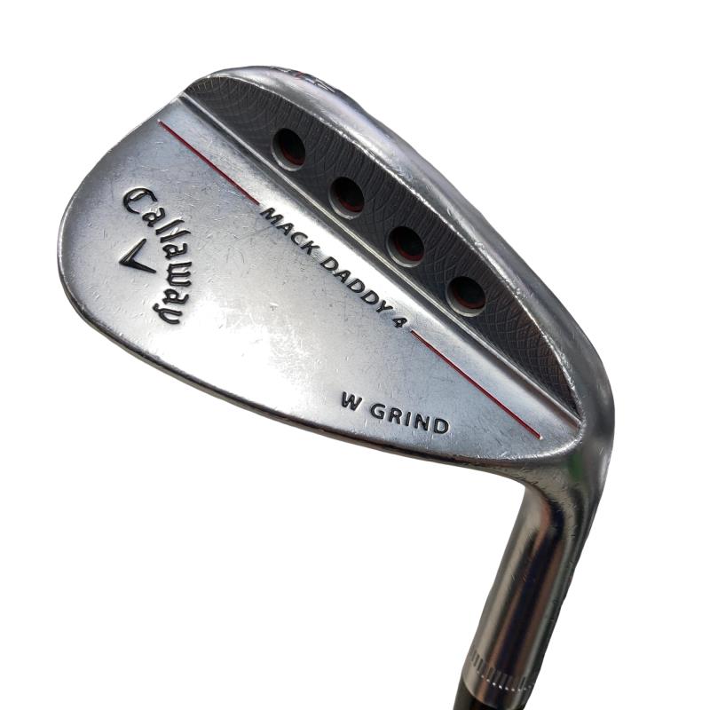【中古】 キャロウェイ MACK DADDY 4 Crメッキ 54°/12°W ウェッジ WG NS PRO MODUS3 TOUR120 (フレックスS) メンズ 成人男性用 右利き 右用 C位置づける ゴルフ野球クラブ