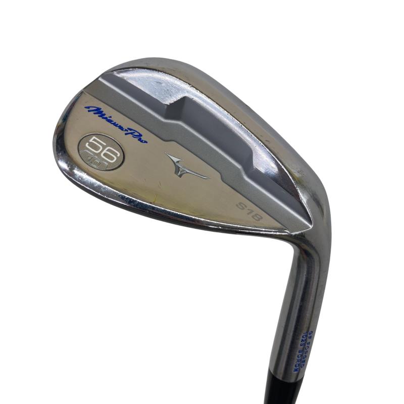 【中古】 ミズノ Mizuno Pro S18 56°/06° ウェッジ WG 純正特注シャフト (フレックスSR) メンズ 男性用 右利き 右用 Cランク ゴルフクラブ