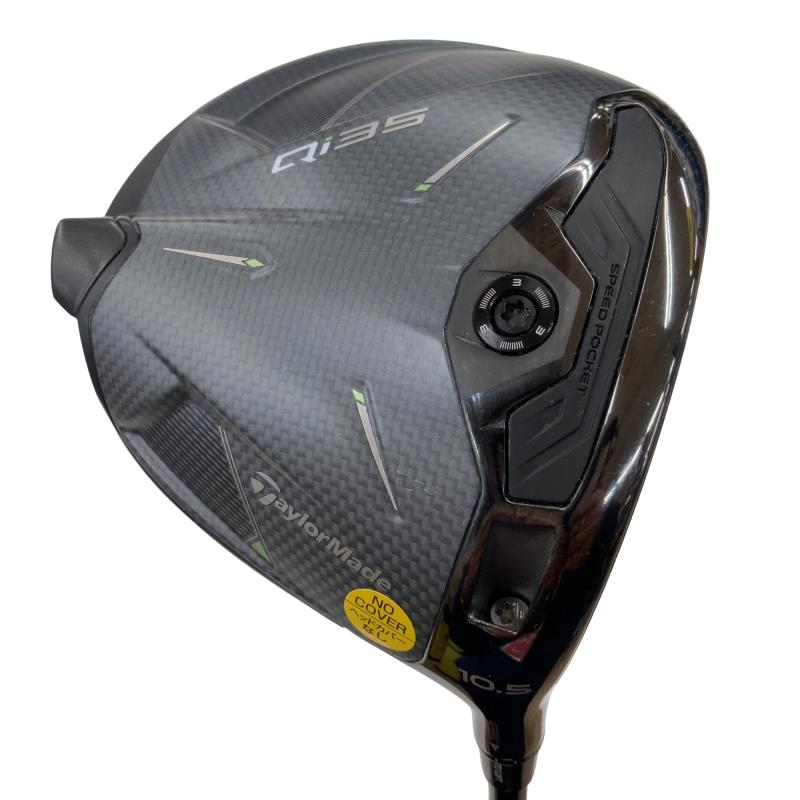 【中古】 テーラーメイド Qi35 10.5° ドライバー DR Diamana SILVER TM55(Qi35 DR) (フレックスS) メンズ 男性用 右利き 右用 Cランク ゴルフクラブ