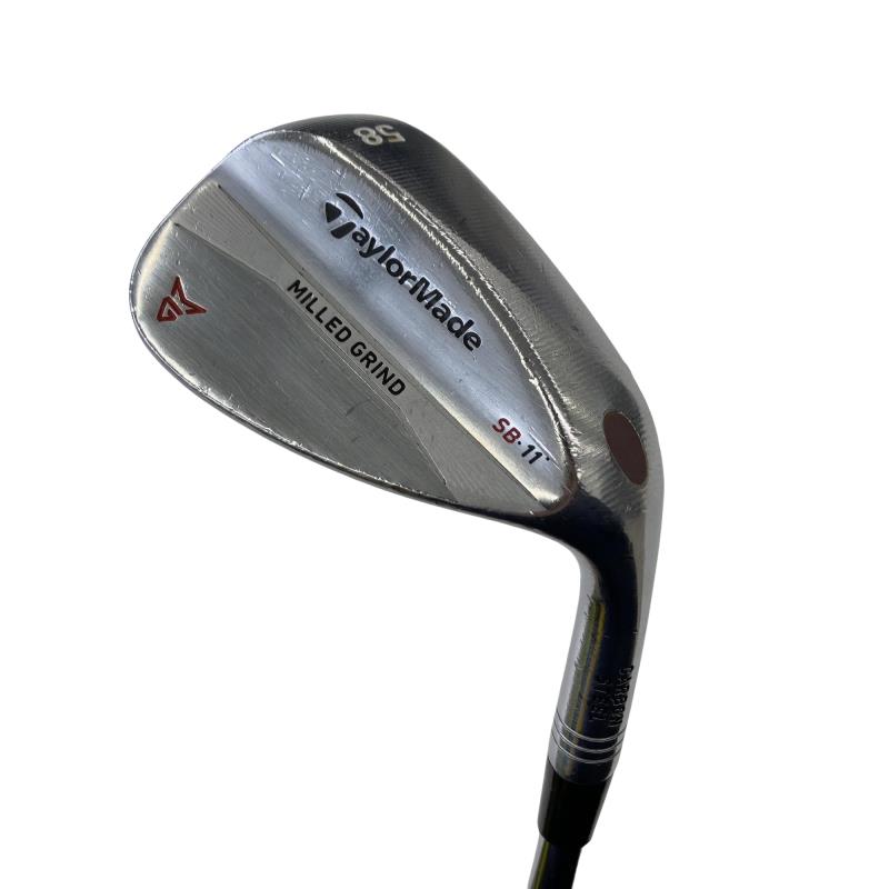 【中古】 テーラーメイド Taylor Made MILLED GRIND 58°/11° ウェッジ WG Dynamic Gold (フレックスS) メンズ 男性用 右利き 右用 Cランク ゴルフクラブ