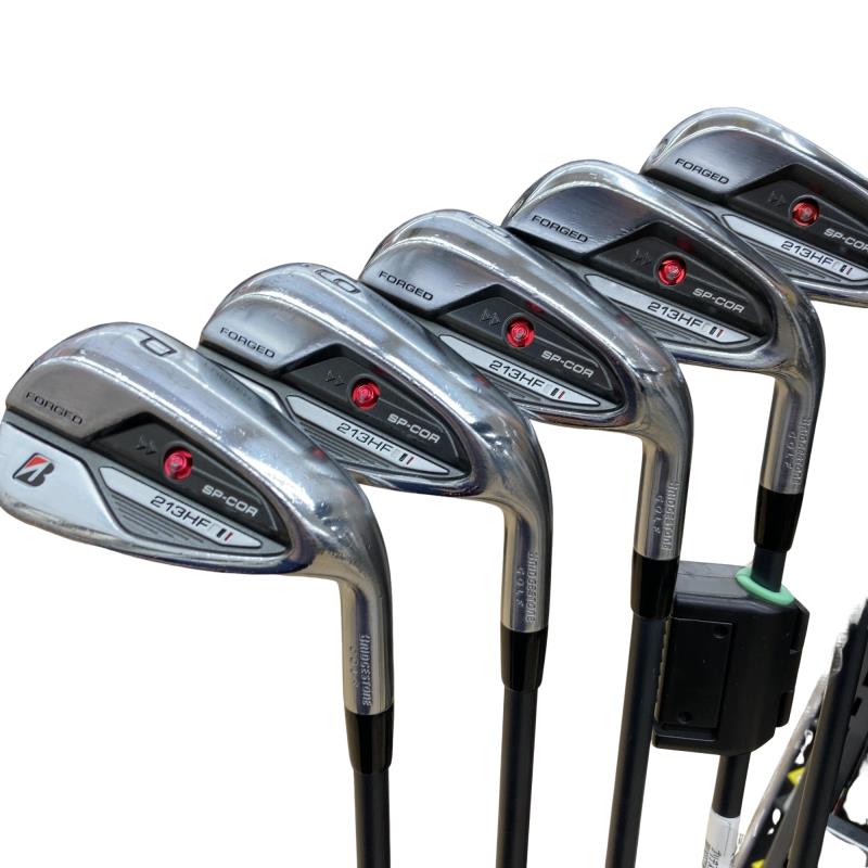 【中古】 ブリヂストン BRIDGESTONE 213HF 5S アイアン仕掛ける IR Diamana BS50i (フレックスS) メンズ 成人男性用 右利き 右用 C序列付ける ゴルフ野球クラブ