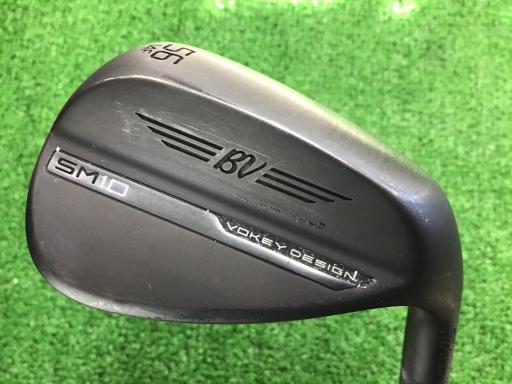 【中古】 タイトリスト VOKEY SPIN MILLED SM10 ジェットブラック 56°/14°F ウェッジ WG BV 105 (フレックスその他) メンズ 男性用 右利き 右用 Cランク ゴルフクラブ