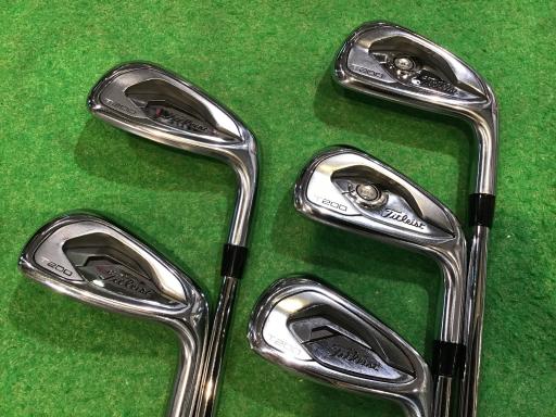 【中古】 タイトリスト Titleist T200 5S アイアンセット IR 純正特注シャフト (フレックスS) メンズ 男性用 右利き 右用 Cランク ゴルフクラブ 37,614円