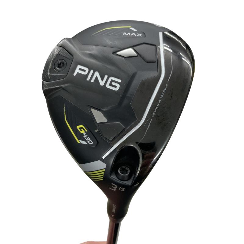 【中古】 ピン G430 MAX 3W フェアウェイウッド FW PING TOUR 2.0 BLACK 65(FW) (フレックスS) メンズ 男性用 右利き 右用 Cランク ゴルフクラブ|ゴルフパートナー 中古クラブ店