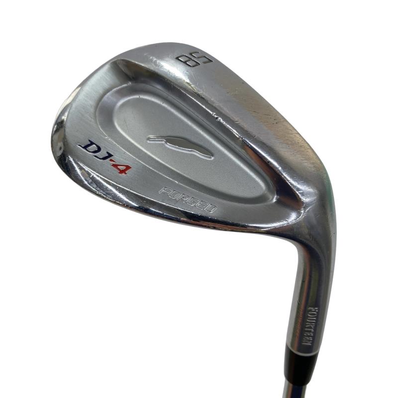 【中古】 フォーティーン DJ-4 58° ウェッジ WG DS-91w (フレックス余分の物) メンズ 成人男性用 右利き 右用 C位置づける ゴルフ野球クラブ