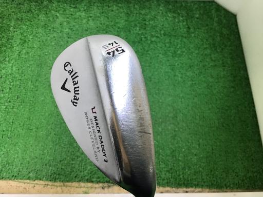 【中古】 キャロウェイ MACK DADDY 2 クロムメッキ 54°/14°S ウェッジ WG Dynamic Gold (フレックスS) メンズ 男性用 右利き 右用 Dランク ゴルフクラブ