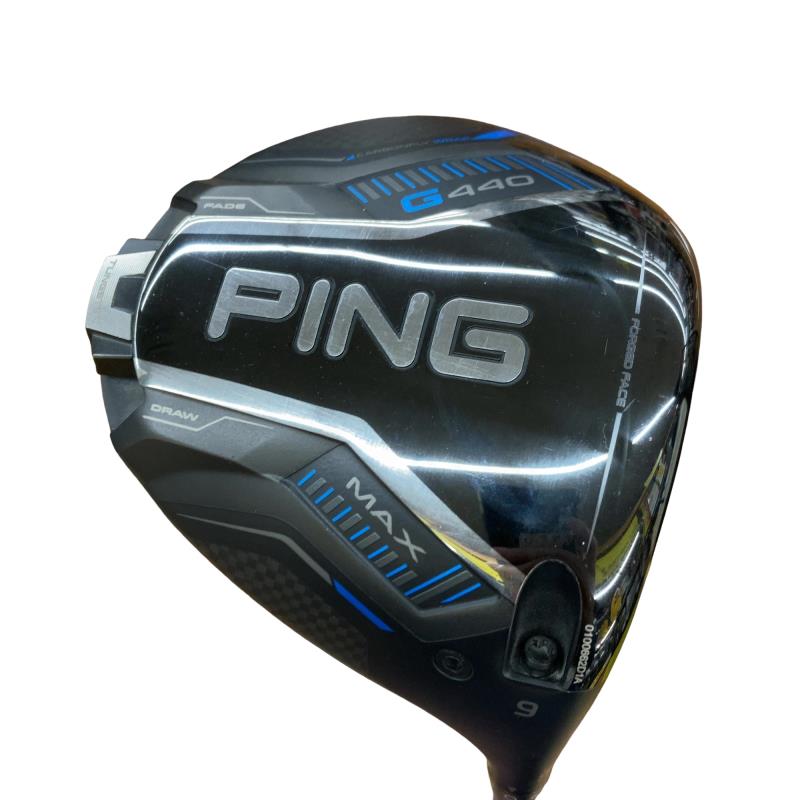 【中古】 ピン G440 MAX  9° １番ウッド DR ALTA J CB BLUE(DR) (フレックスS) メンズ 成人男性用 右利き 右用 C序列付ける ゴルフ野球クラブ