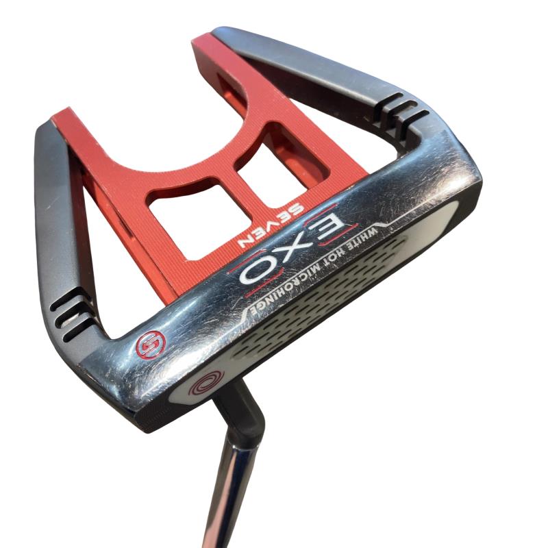【中古】 オデッセイ EXO SEVEN S 34in パター PT スチール写真 (フレックス余分の物) メンズ 成人男性用 右利き 右用 C序列付ける ゴルフ野球クラブ パター-クラブ-メンズクラブ
