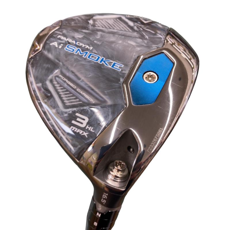 【中古】 キャロウェイ PARADYM Ai SMOKE MAX  3HL フェアウェイウッド FW 純然たる特注矢がら (フレックスS) メンズ 成人男性用 右利き 右用 B位置づける ゴルフ野球クラブ