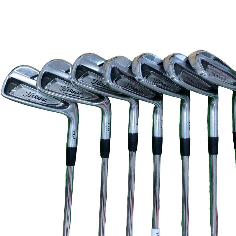 【中古】 タイトリスト Titleist AP2 714 8S アイアンセット IR NS PRO 950GH (フレックスS) メンズ 男性用 右利き 右用 Cランク ゴルフクラブ