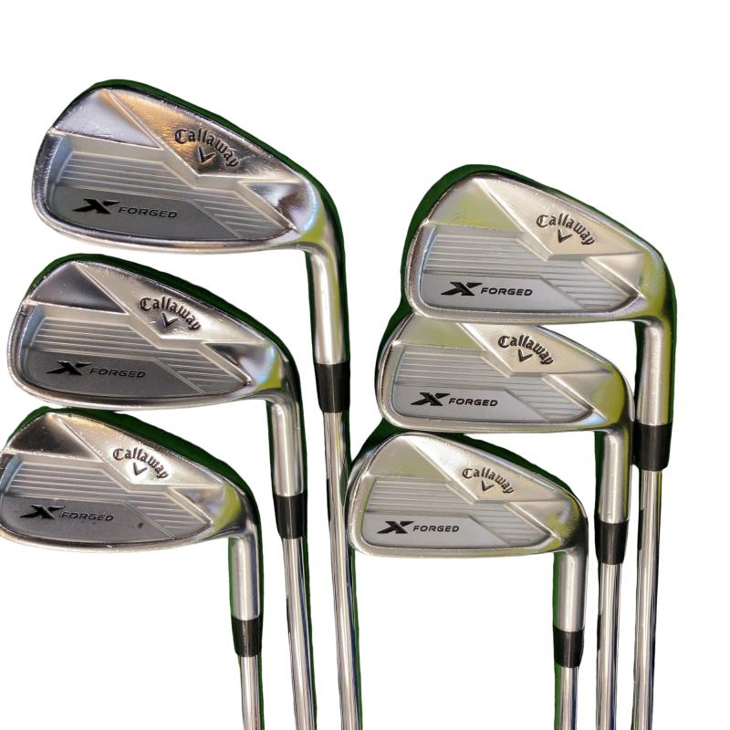 【中古】 キャロウェイ X FORGED(2018) 6S アイアン仕掛ける IR Dynamic Gold (フレックスS) メンズ 成人男性用 右利き 右用 C価値づける ゴルフ野球クラブ