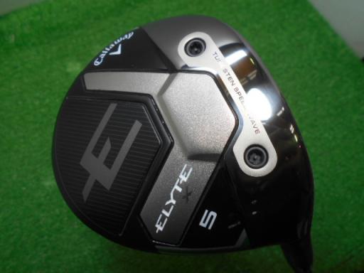 【中古】 キャロウェイ ELYTE X 5W フェアウェイウッド FW 純正特注シャフト (フレックスS) メンズ 男性用 右利き 右用 Bランク ゴルフクラブ