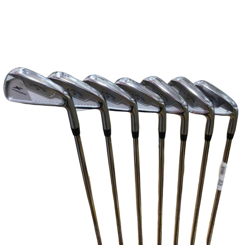【中古】 キャロウェイ X FORGED STAR(2021) 7S アイアン仕掛ける IR 完全無欠特注立て坑 (フレックスS) メンズ 成人男性用 右利き 右用 C価値づける ゴルフ野球クラブ