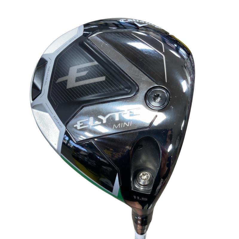 【中古】 キャロウェイ ELYTE MINI DRIVER 11.5° ドライバー DR TENSEI GREEN 60 for CW(ELYTE DR) (フレックスS) メンズ 男性用 右利き 右用 Bランク ゴルフクラブ