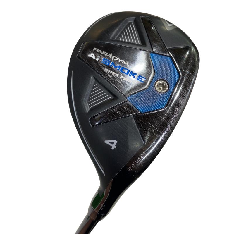 【中古】 キャロウェイ PARADYM Ai SMOKE MAX FAST U4 ありがた味 UT TENSEI 40 for CW(Ai SMOKE UT) (フレックスR) メンズ 成人男性用 右利き 右用 C価値づける ゴルフ野球クラブ