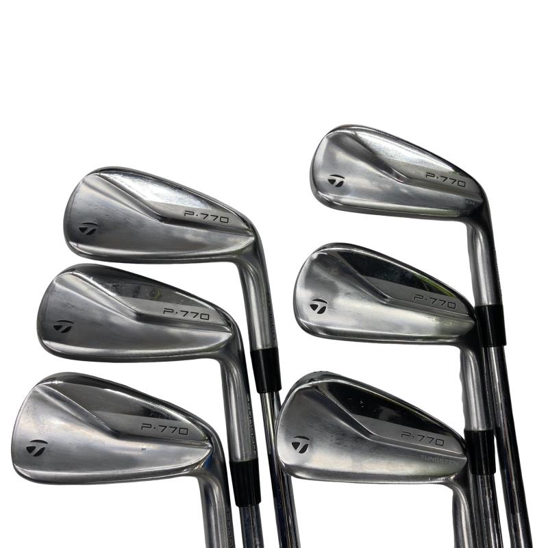 【中古】 仕立て屋お手伝いさん Taylor Made P・770(2020) 6S アイアン仕掛ける IR 完全無欠特注立て坑 (フレックスS) メンズ 成人男性用 右利き 右用 C価値づける ゴルフ野球クラブ